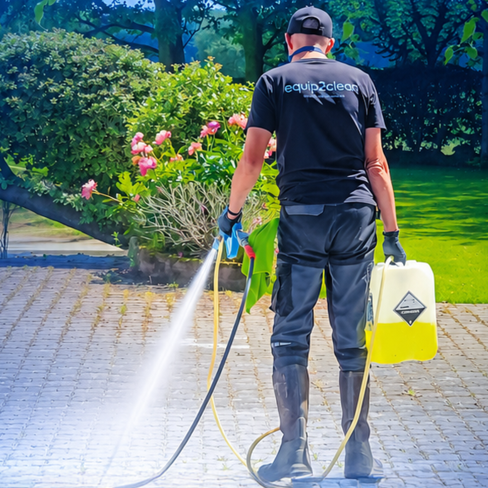 Softwashing Starter Bundle – Complete Exterior Cleaning Setup