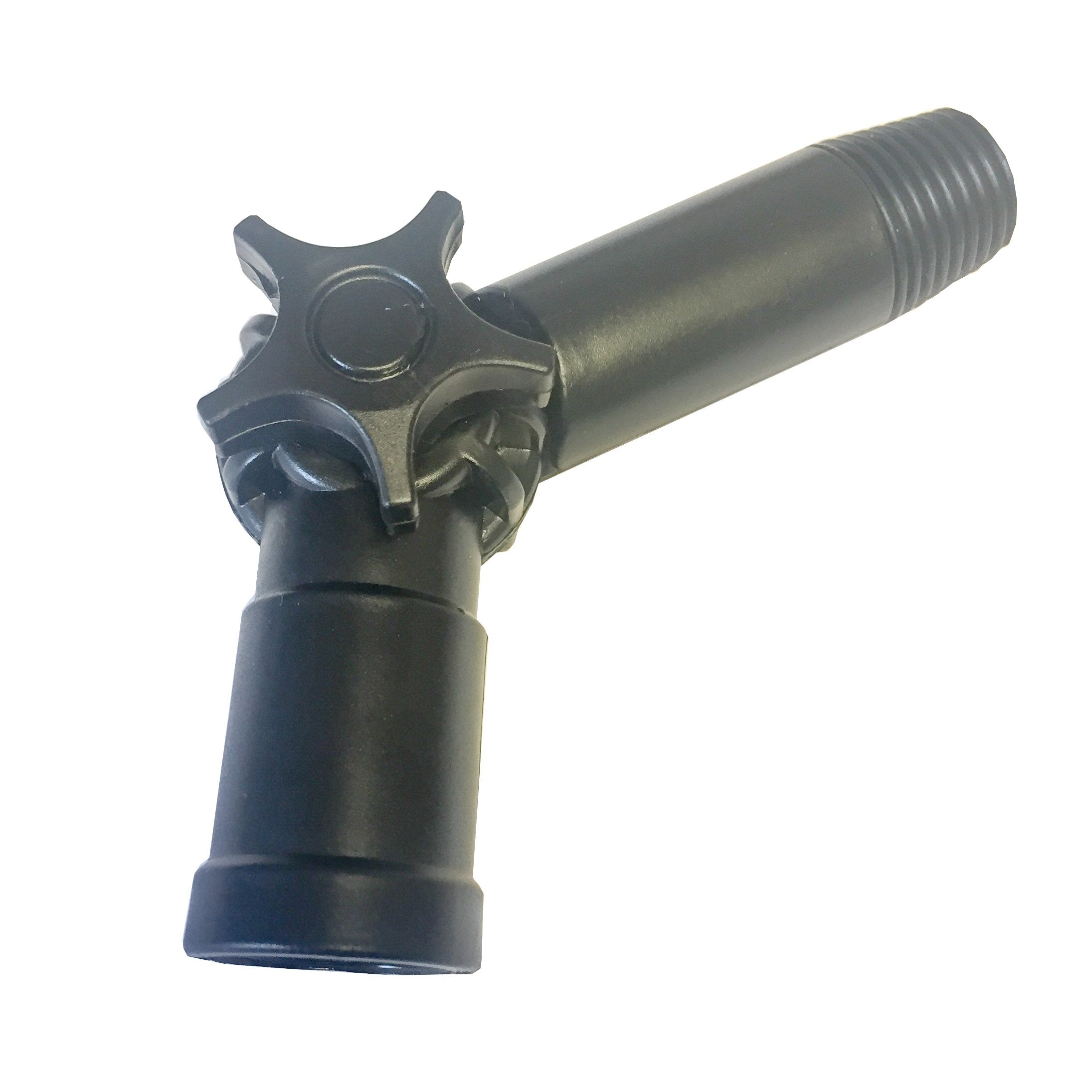 Poteau de nettoyage de vitres extensible télescopique alimenté en eau Aquaspray de 30 pieds