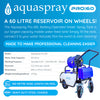 Réservoir de pulvérisation d'eau à piles Aquaspray Pro 60 L