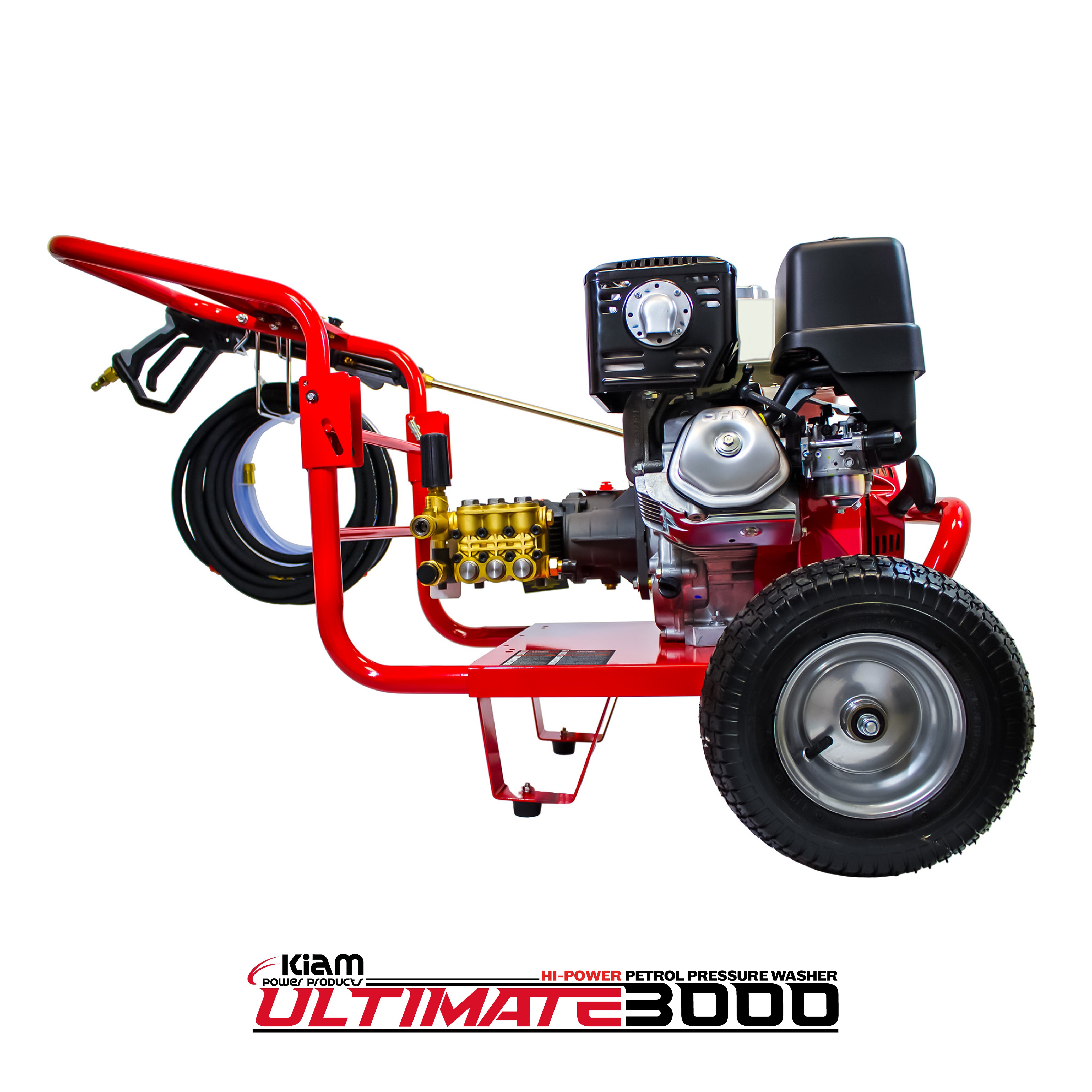 Nettoyeur haute pression à essence Kiam 3000P Moteur Honda GX200 3000 PSI 13 LPM