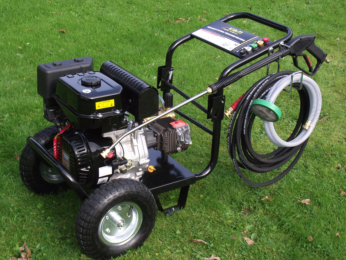 Grade A Kiam KM3700P Petrol High Pressure Washer Jet Cleaner (14HP)