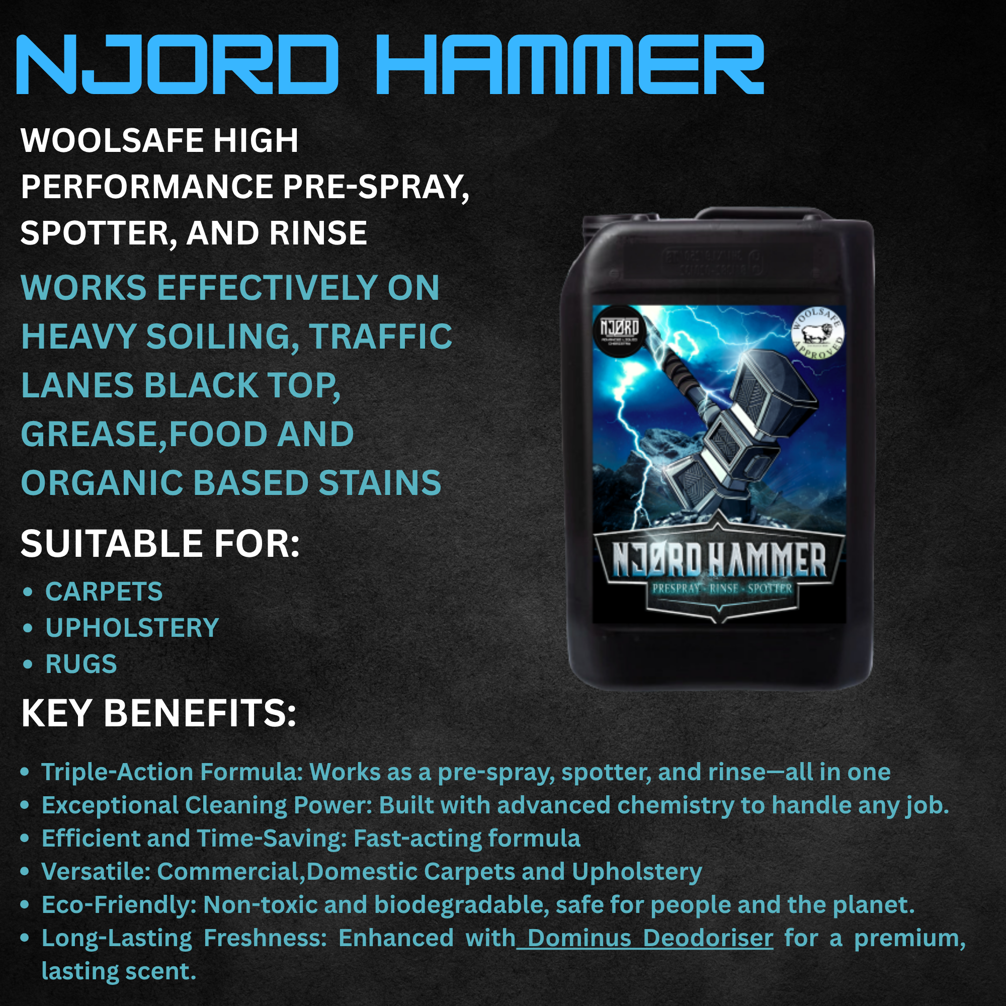 ALL IN ONE BUNDLE FOR CARPETS AND UPHOLSTERY