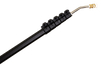 Poteau de lance télescopique extensible de 12,5 m pour nettoyeur haute pression
