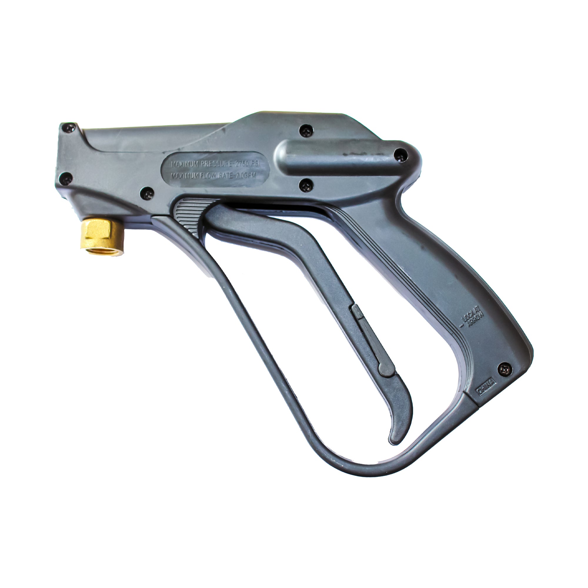 High Pressure Jet Washer Trigger Gun (3/8" Inlet - 1/4" Outlet)