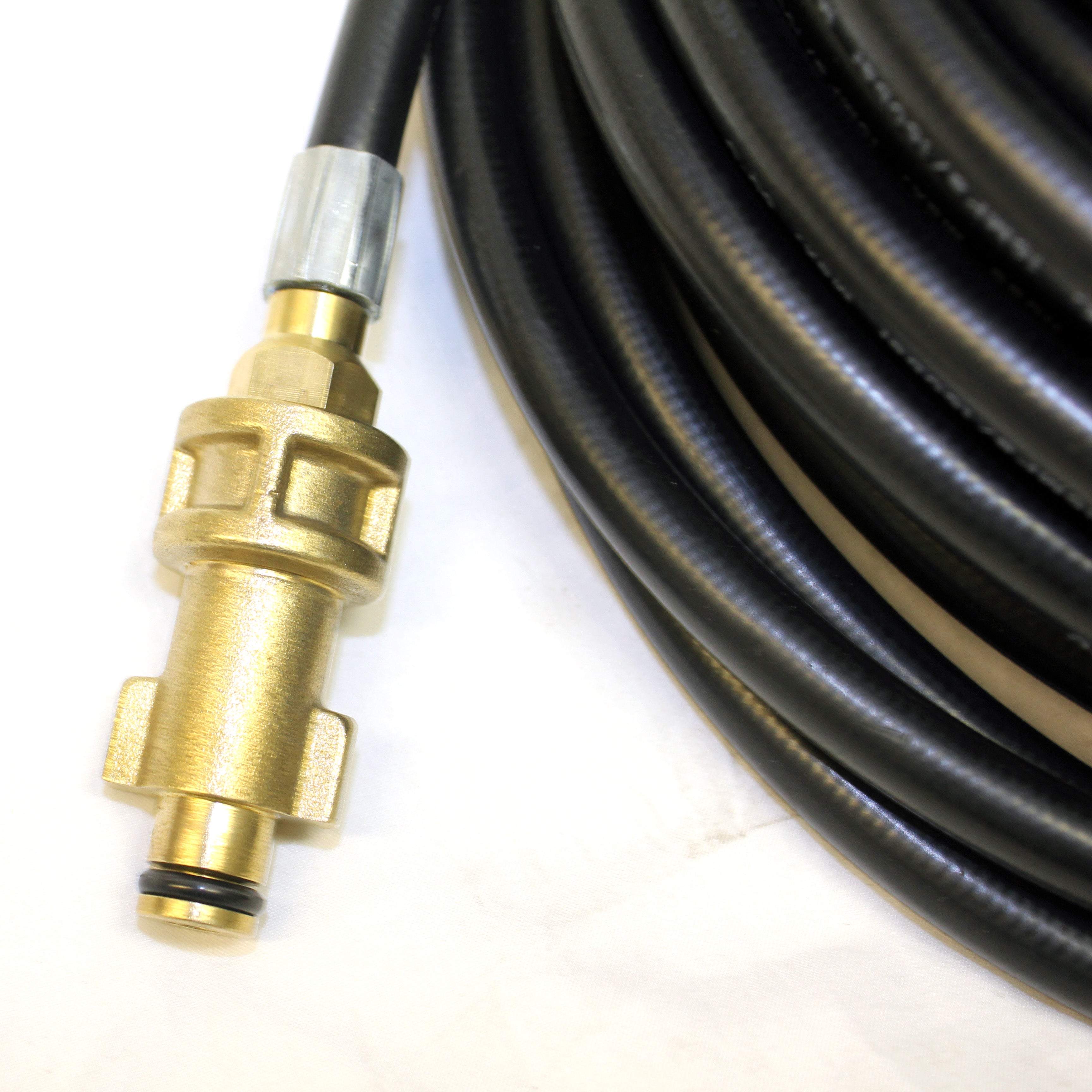 30m Flexible Drain Hose - Home Use - Domestic - Wiggly Nozzle