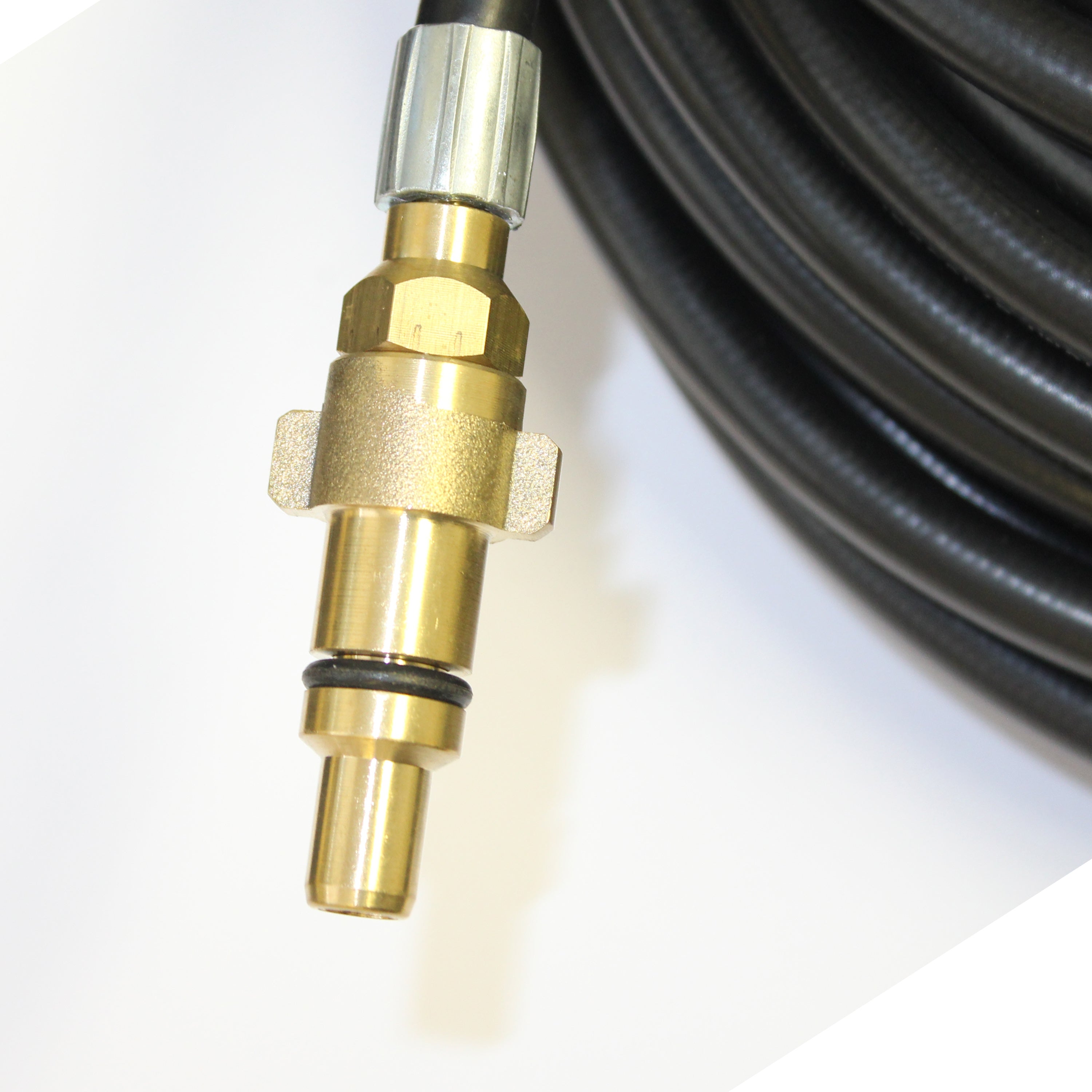30m Flexible Drain Hose - Home Use - Domestic - Wiggly Nozzle