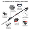 Wolf Creek 2 IN 1 Electric Long Reach Pole Saw & Hedge Trimmer