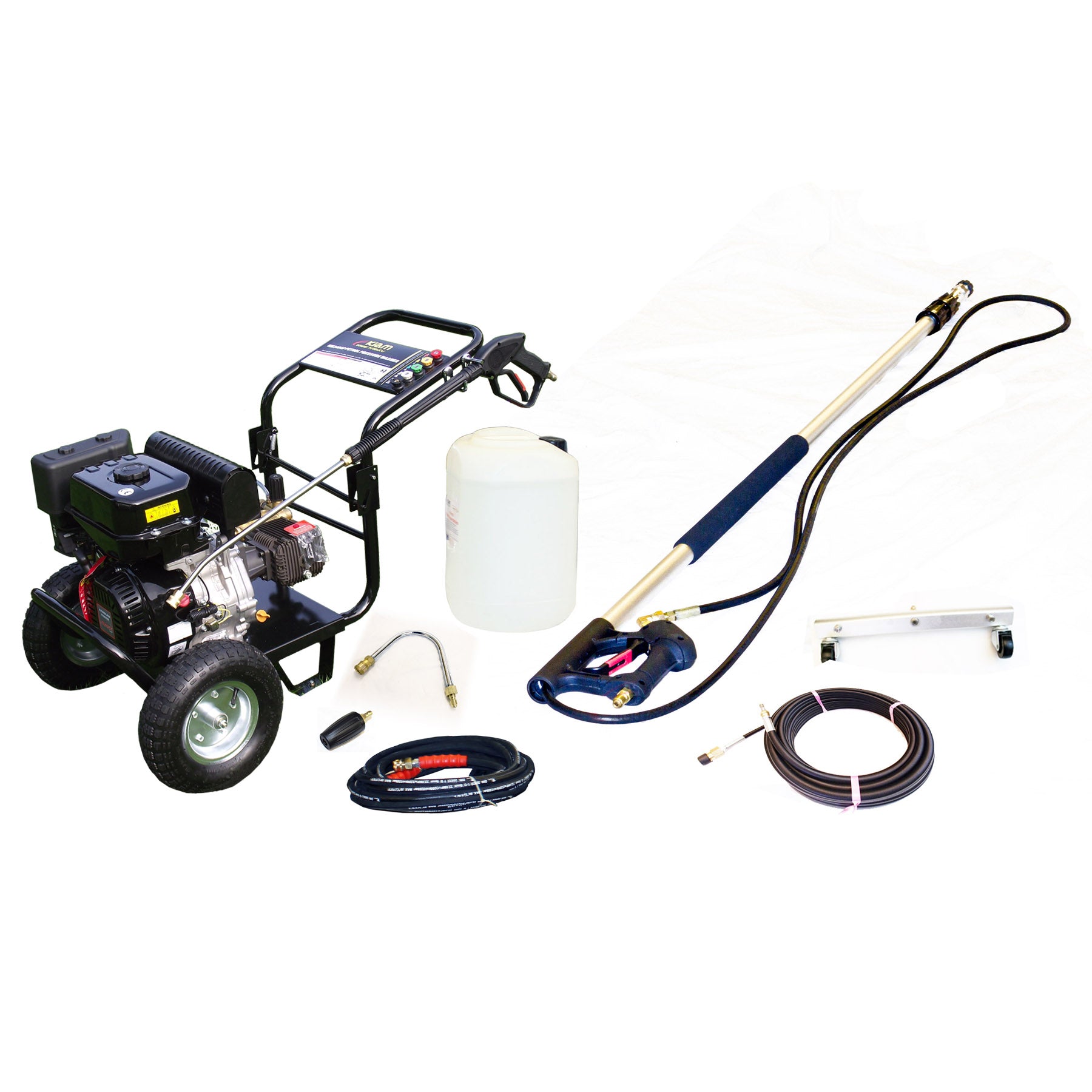 Patio, Drains, Gutter Cleaning Pressure Washer Package KM3700PR