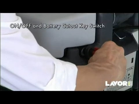 Autolaveuse à conducteur marchant Lavor SCL Quick 36B 