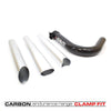 Clamped Carbon Swan Neck Kit - Gutter Vacuum Accessory Tool Set