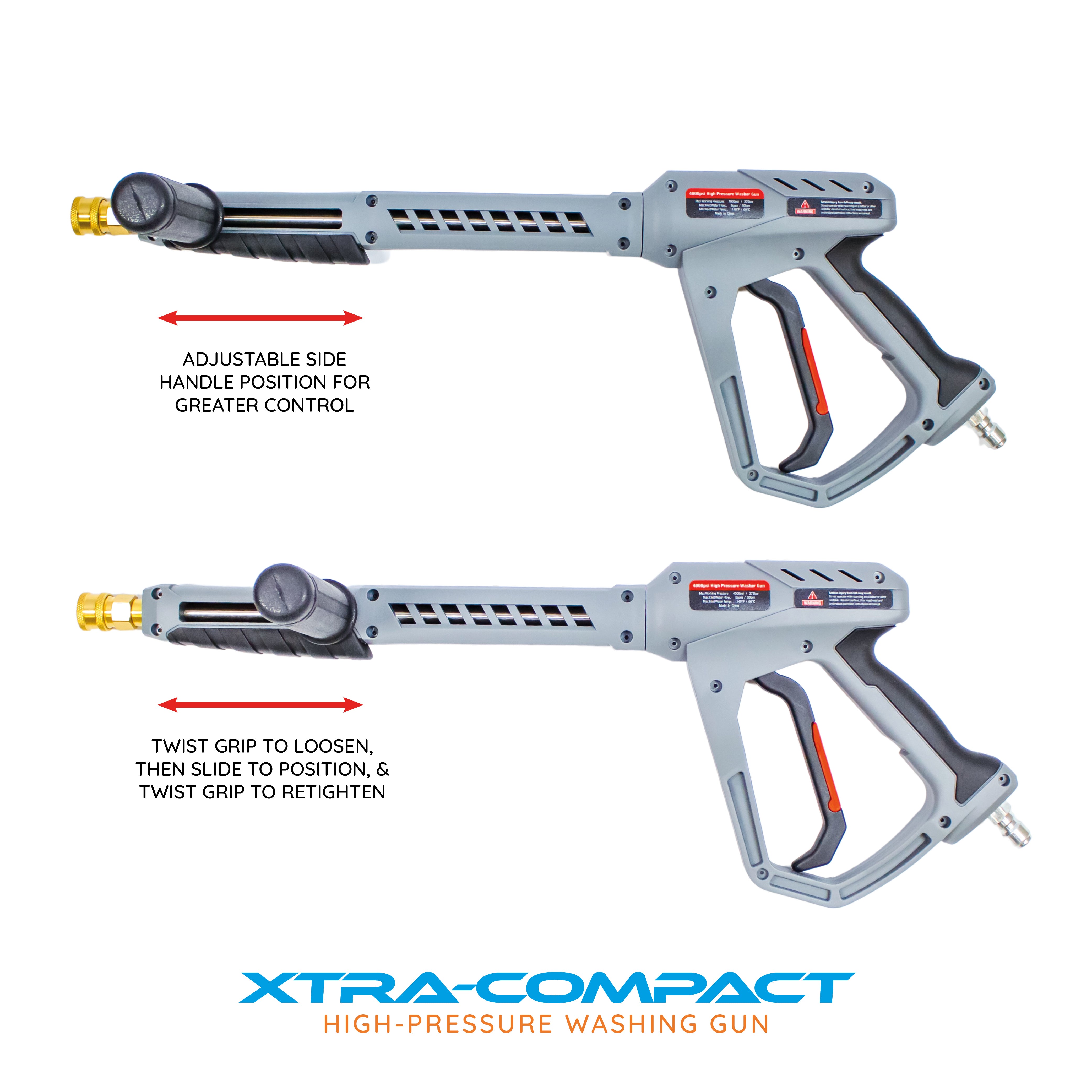 Compact Heavy Duty Industrial High-Pressure Trigger Gun