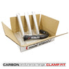 Clamped Carbon Fibre Gutter Vacuum Pole Kits (51mm Diameter) 20ft-40ft