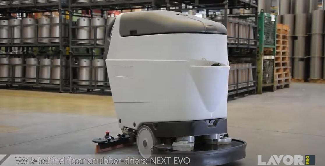 Lavor Next Evo 55BT Walk-Behind Scrubber-Dryer