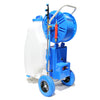 Réservoir de pulvérisation d'eau à piles Aquaspray Pro 45 L avec poteau en carbone de 28 pieds et système de raclette