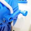 Réservoir de pulvérisation d'eau à piles Aquaspray Pro 45 L avec poteau en carbone de 28 pieds et système de raclette