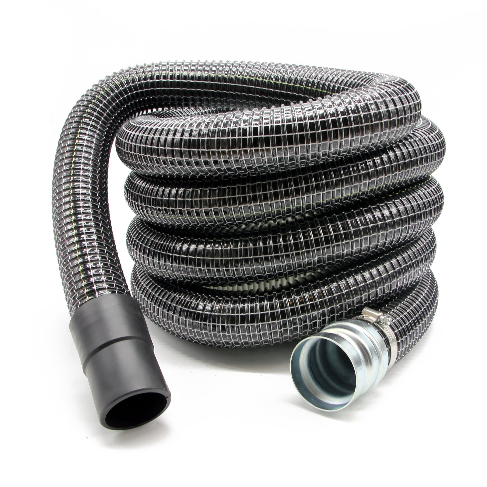 5m Wire Reinforced Gutter Vacuum Hose (51mm) Equip2Clean