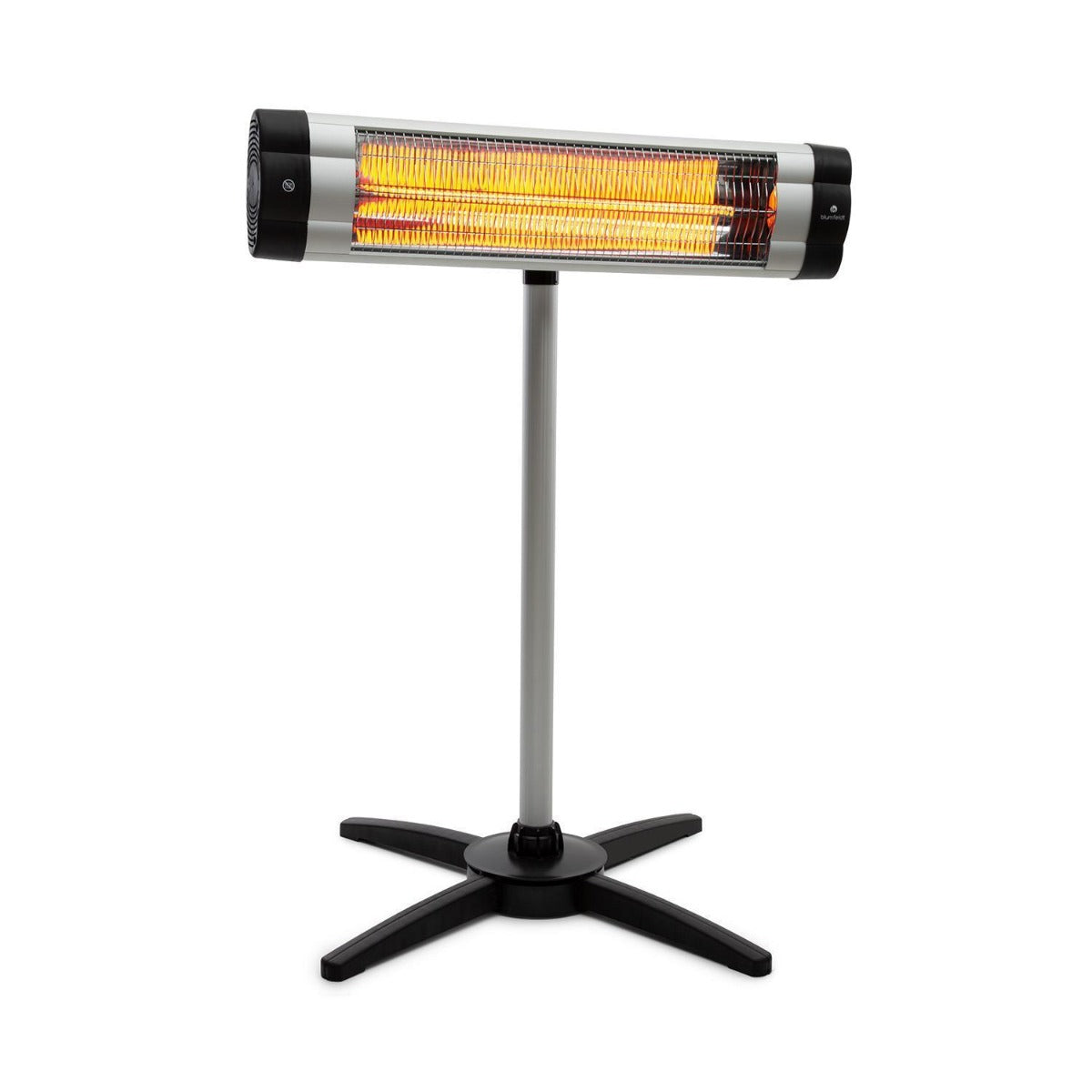 Castle Heaters - 3KW Free Standing Infrared Heater KMH-3000R with Telescopic Floor Stand