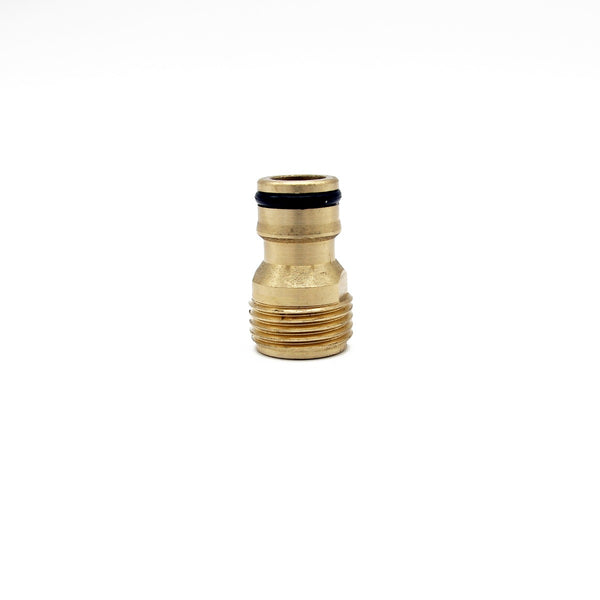 Hozelock Male Quick Release to 1/2" Male Screw Coupling - Brass