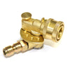 120° Swivel Nozzle Holder 11.6mm (1/4") Male Quick Release - 11.6mm (1/4") Female Quick Release (5 Position)