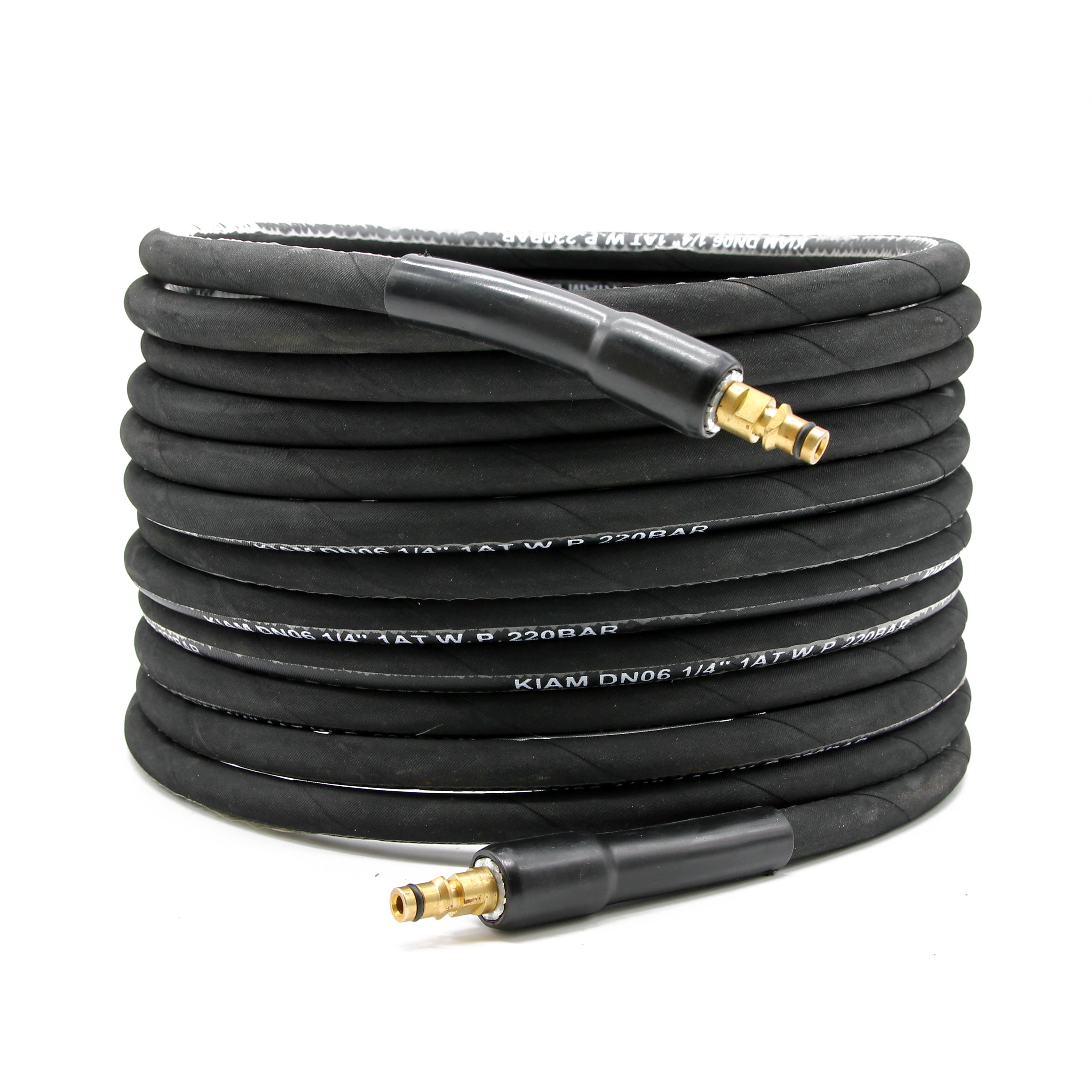 Direthoses Flexiwash Black Pressure Washer Replacement Hose – 5/10/15/20 Meters HD