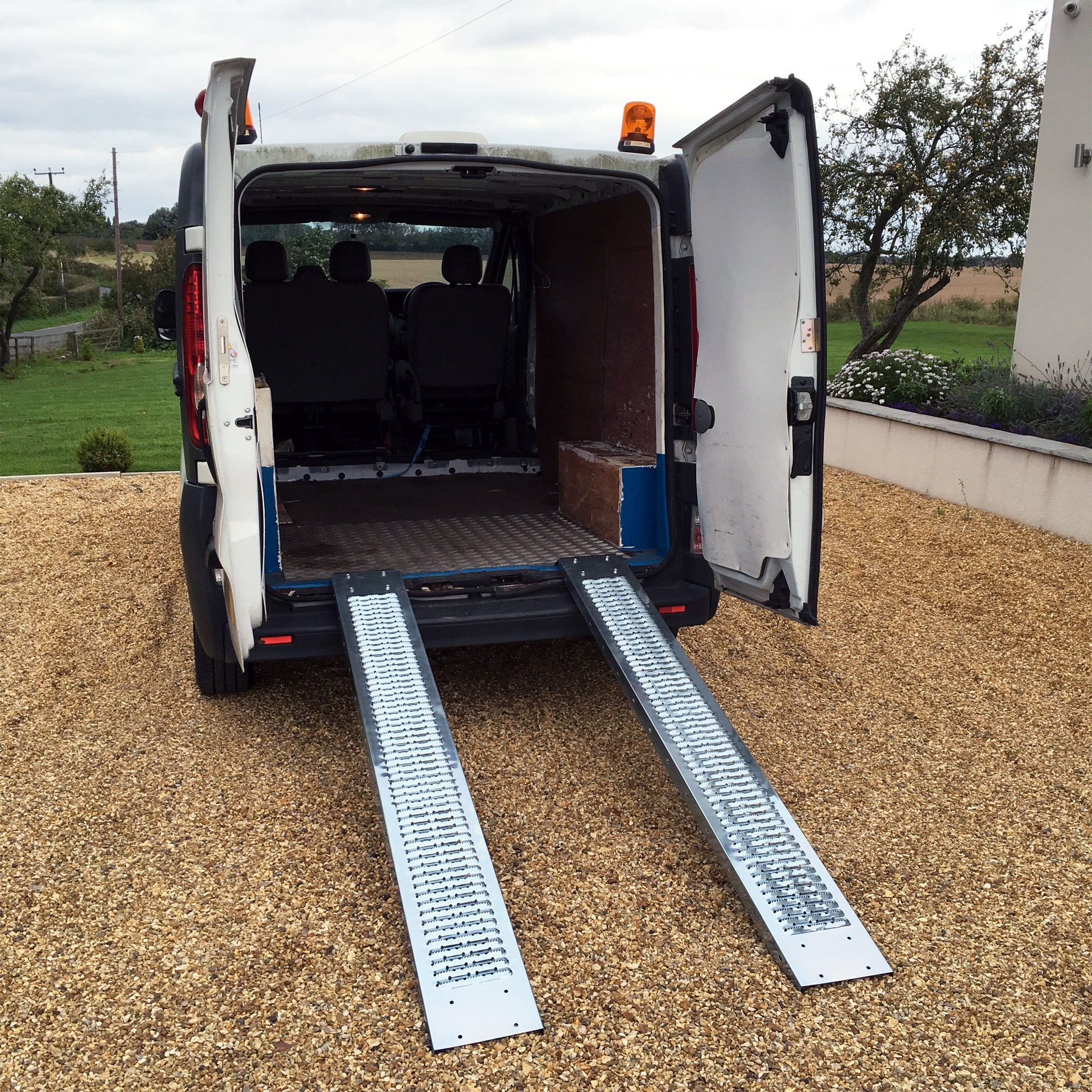 Loading Ramps 1.85m (Set of 2) Heavy Duty 400KG Loading Capacity