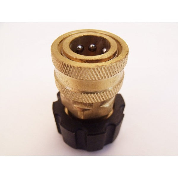 M22 Female Screw Coupling to 3/8" Quick Release Female Coupling