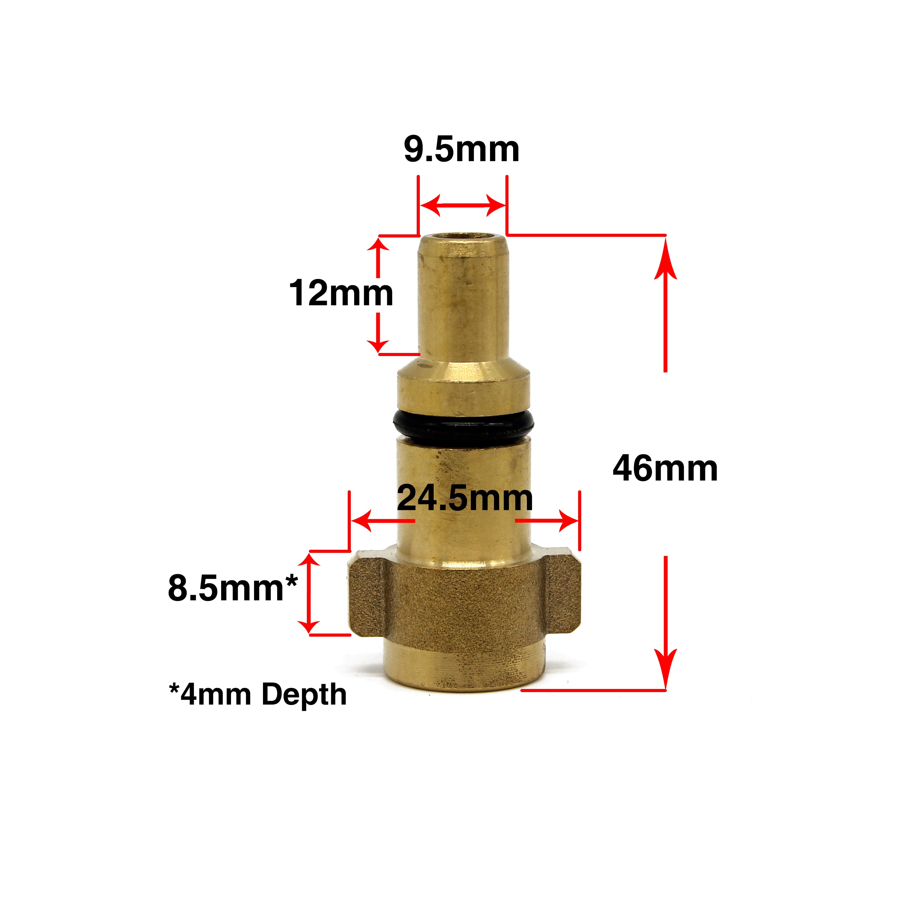 Nilfisk Alto Nettoyeur haute pression Lance Adaptateur à baïonnette Couplage (1/4" Femelle) 