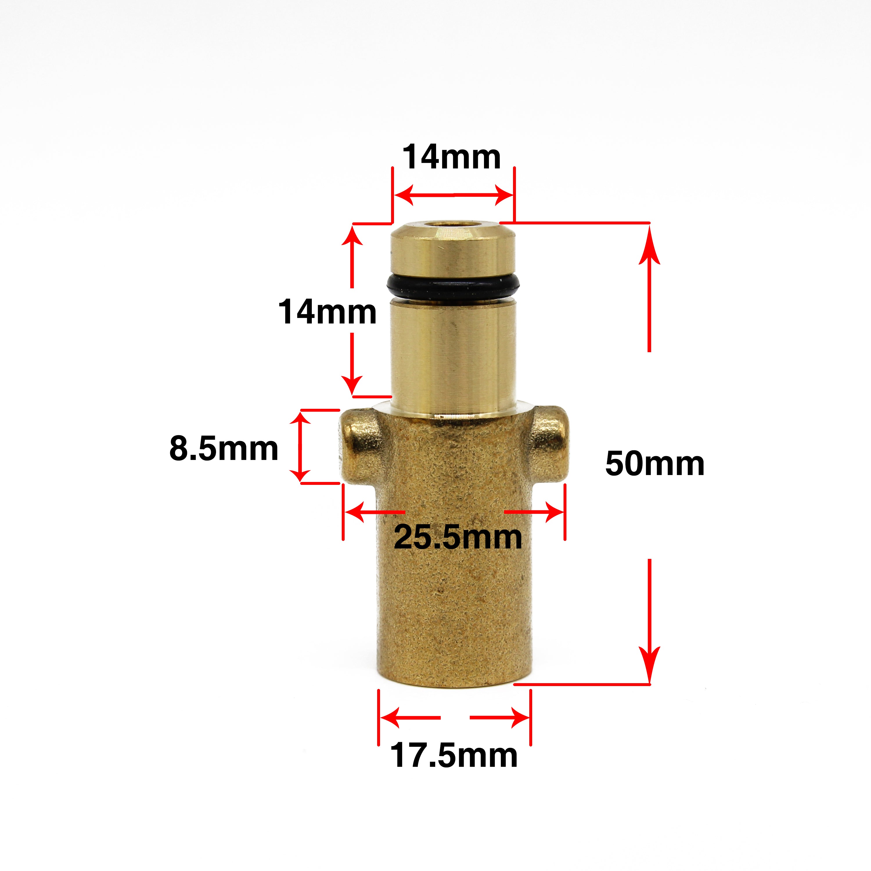 Nilfisk Gerni Adaptateur à baïonnette pour nettoyeur haute pression (1/4" femelle)