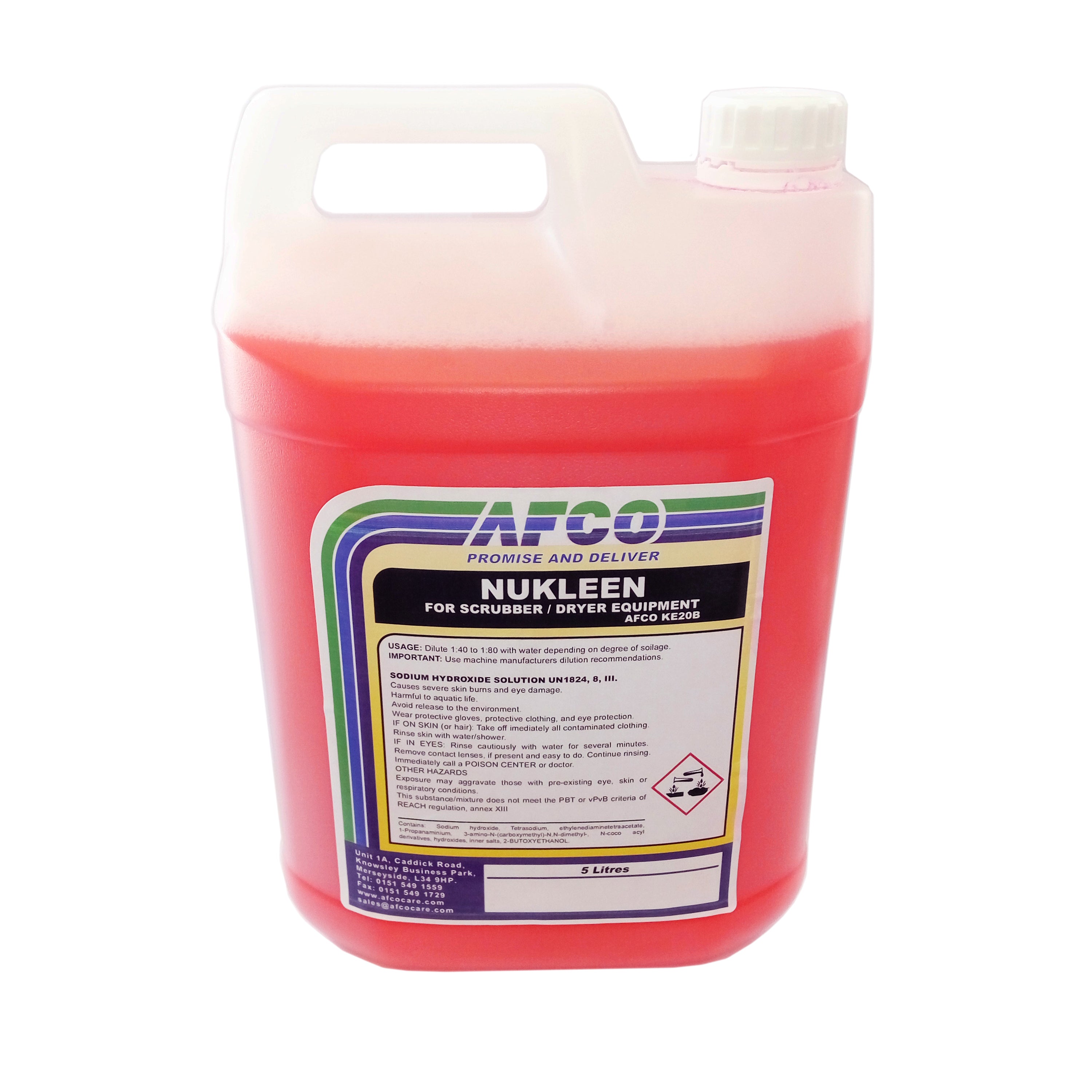 5 Litre Floorscrub Floor Cleaning Solution