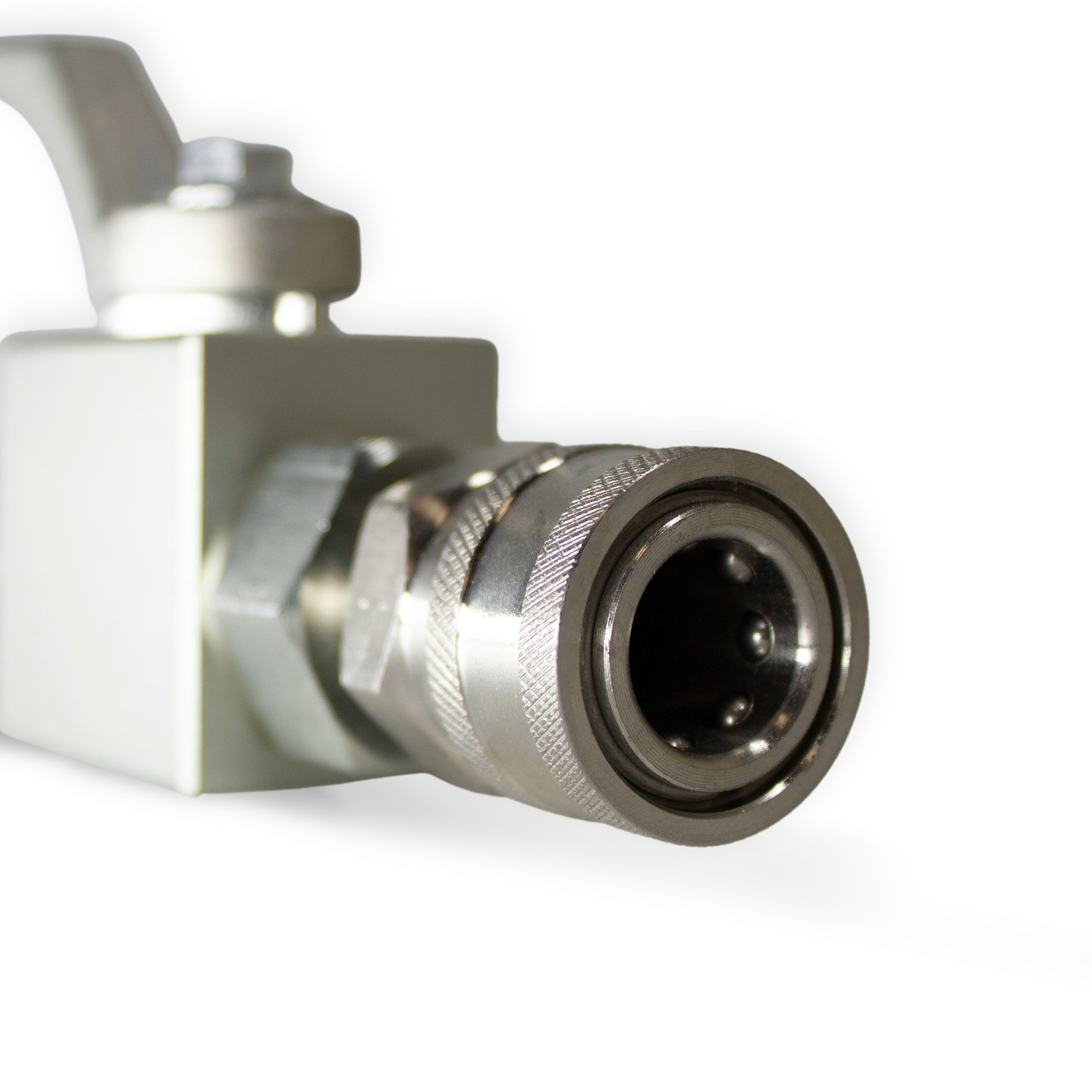 Ball valve High-Pressure On / Off Tap 7250 psi rated | Equip2Clean