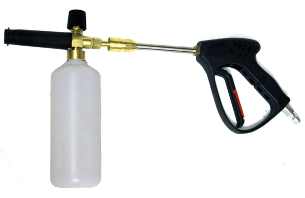 Snow Foam Spray Nozzle / Bottle and 5000PSI Trigger Gun with 5" Lance