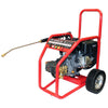 Driveway Cleaning Equipment - Warrior 3700P Petrol Pressure Washer, SurfacePro 21 Rotary Surface Cleaner and Turbo Nozzle