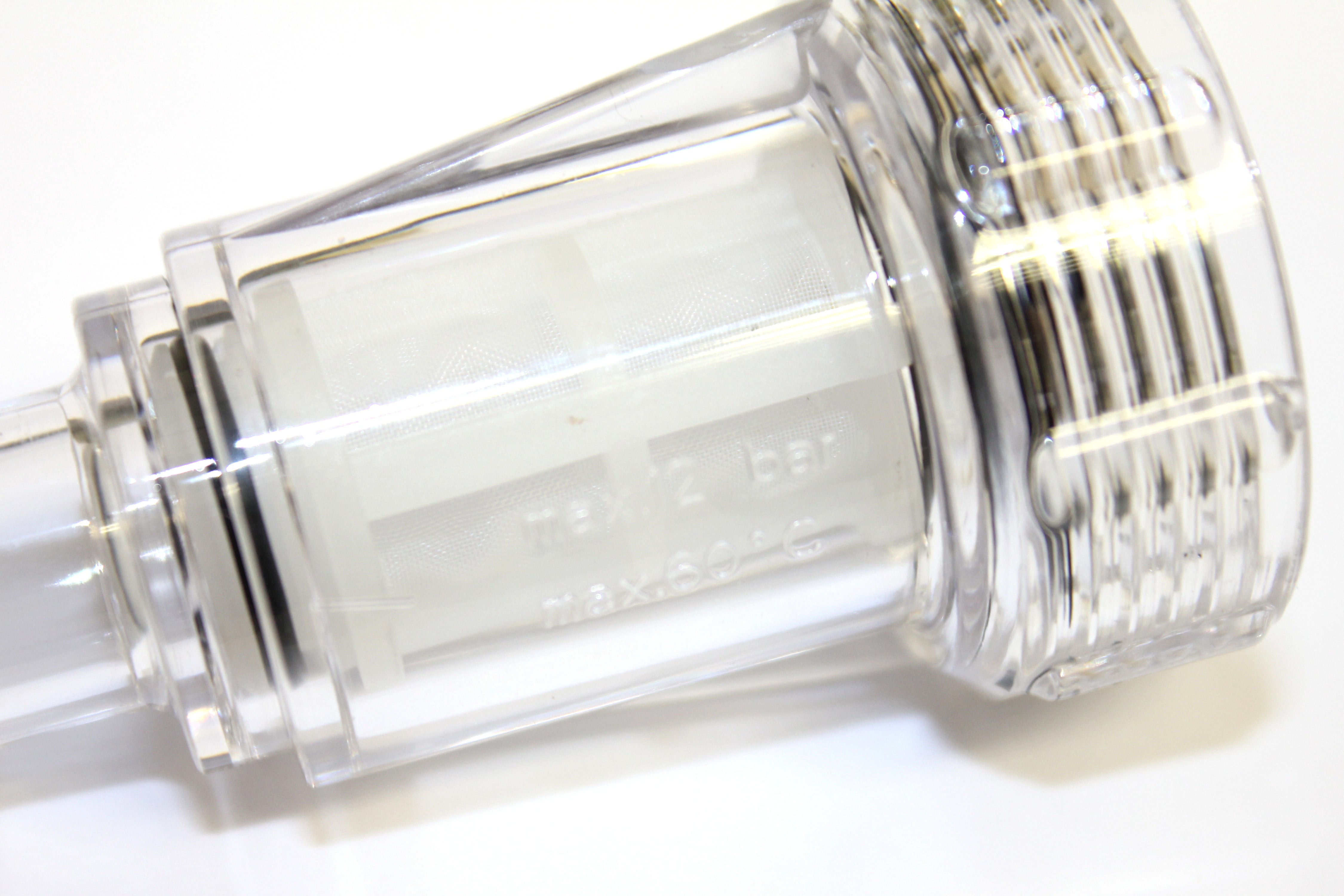 Inline Water Filter Clear Plastic Mesh (3/4" BSP - Hozelock)